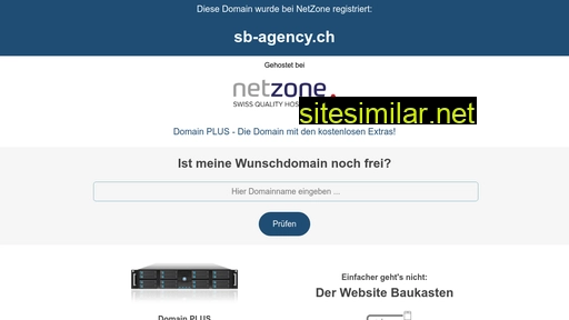 sb-agency.ch alternative sites