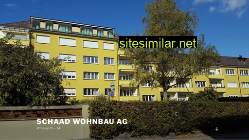 schaad-wohnbau.ch alternative sites