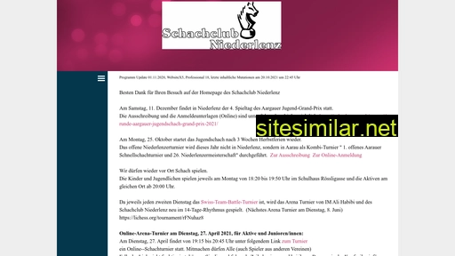 schachclubniederlenz.ch alternative sites
