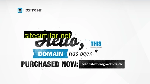 schadstoff-diagnostiker.ch alternative sites