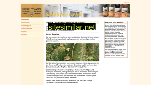 schafiser-weine.ch alternative sites