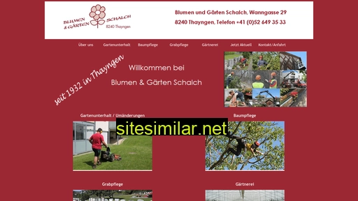 schalch-gaertnerei.ch alternative sites