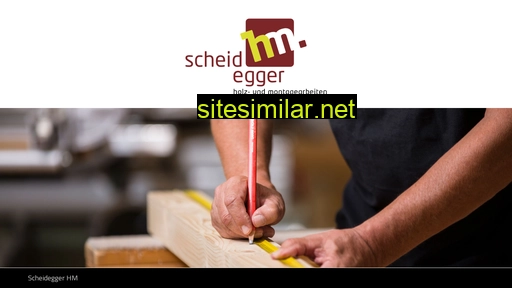 scheidegger-hm.ch alternative sites