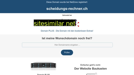 scheidungs-rechner.ch alternative sites