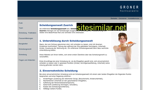 scheidungsanwalt-zuerich-gronerlaw.ch alternative sites