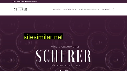 scherer.ch alternative sites
