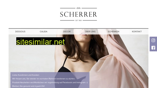 scherrer-textil.ch alternative sites