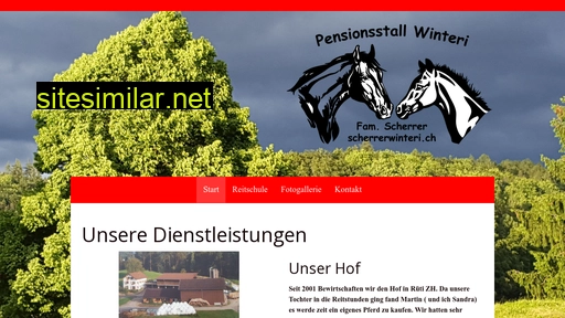 scherrerwinteri.ch alternative sites