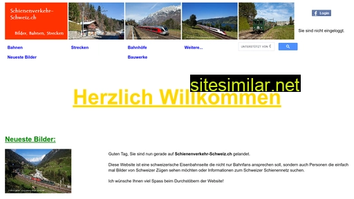 Schienenverkehr-schweiz similar sites
