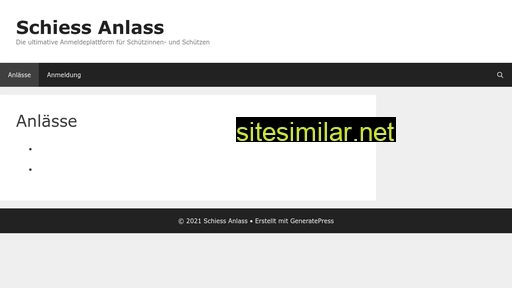 schiess-anlass.ch alternative sites