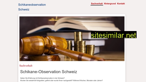 schikane-observation.ch alternative sites