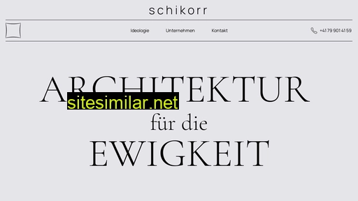 schikorr.ch alternative sites