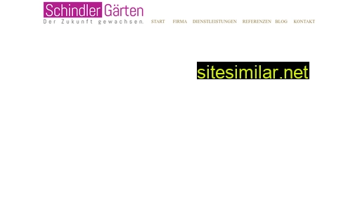 schindlergaerten.ch alternative sites