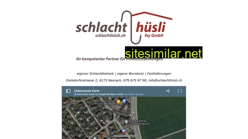 schlachthuesli.ch alternative sites