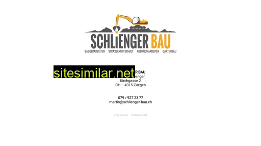 schlienger-bau.ch alternative sites