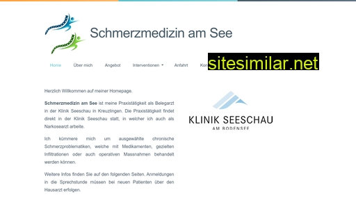 schmerzmedizin-am-see.ch alternative sites