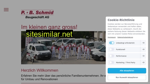 schmid-bau.ch alternative sites