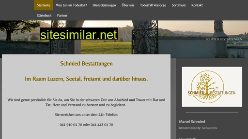 schmied-bestattungen.ch alternative sites