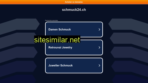 schmuck24.ch alternative sites