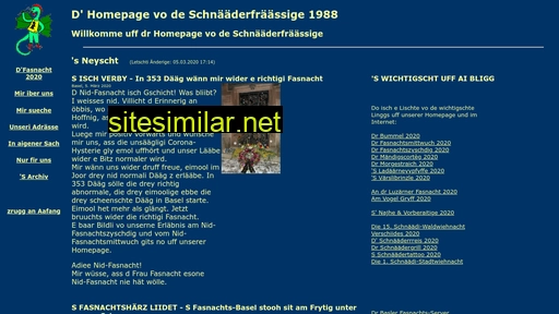 schnaeaedi.ch alternative sites