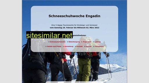 schneeschuhwandern-engadin.ch alternative sites