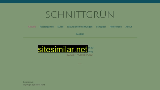 schnittgruen.ch alternative sites