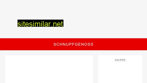 schnupfgenoss.ch alternative sites