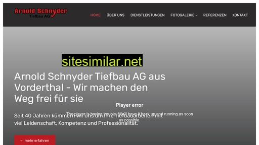 schnyder-tiefbau.ch alternative sites