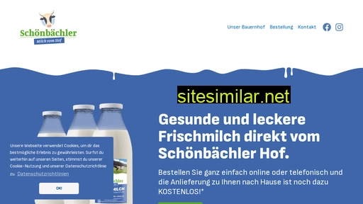 schoenbaechler-milch.ch alternative sites