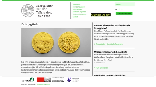 schoggitaler.ch alternative sites