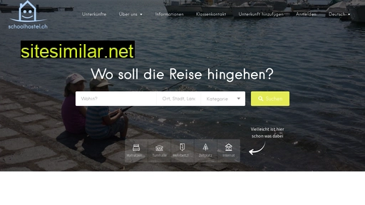 schoolhostel.ch alternative sites
