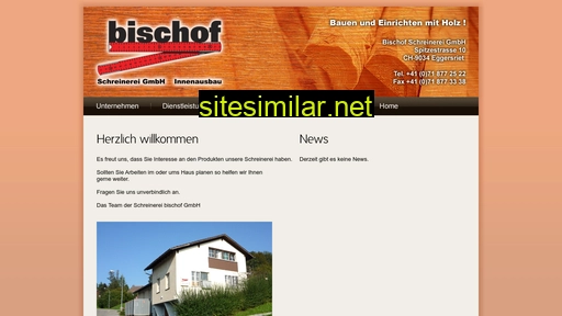schreinerei-bischof.ch alternative sites