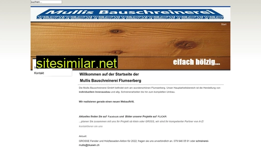 schreinerei-mullis.ch alternative sites