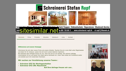 schreinerei-rupf.ch alternative sites