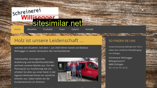 schreinerei-willisegger.ch alternative sites