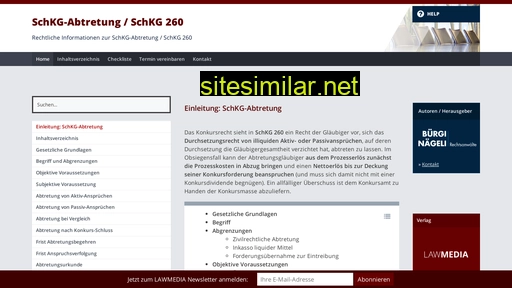schkg-abtretung.ch alternative sites