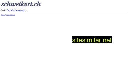 schweikert.ch alternative sites