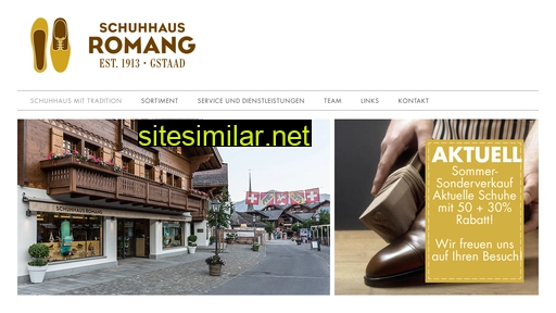 schuhhaus-romang.ch alternative sites