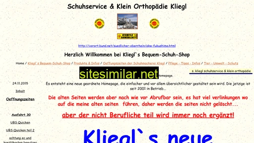 schuhservice-kliegl.ch alternative sites