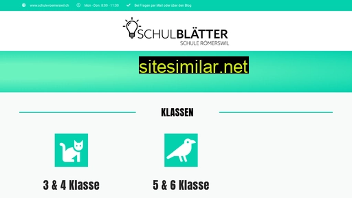 schulblaetter.ch alternative sites