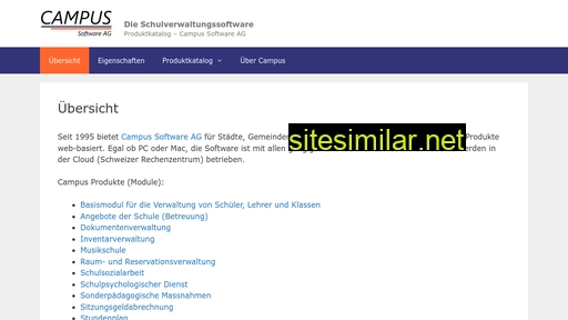 Schulverwaltungs-software similar sites