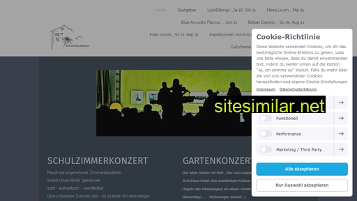 schulzimmerkonzert.ch alternative sites