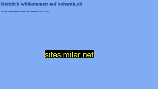 schwab.ch alternative sites