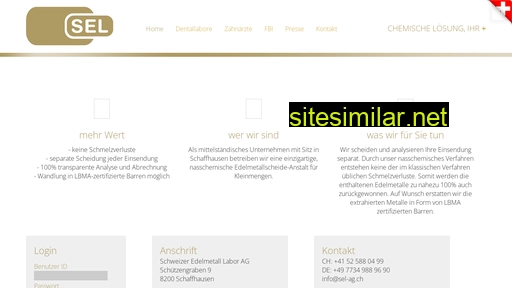 schweizer-edelmetall-labor.ch alternative sites