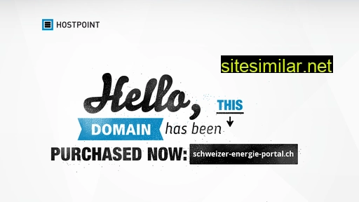Schweizer-energie-portal similar sites