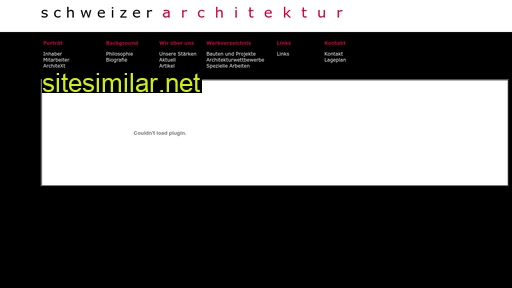 schweizerarchitektur.ch alternative sites