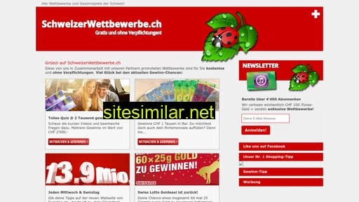 schweizerwettbewerbe.ch alternative sites