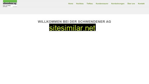 schwendener-bau.ch alternative sites
