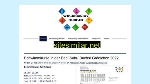 schwimmkurs-suhr.ch alternative sites