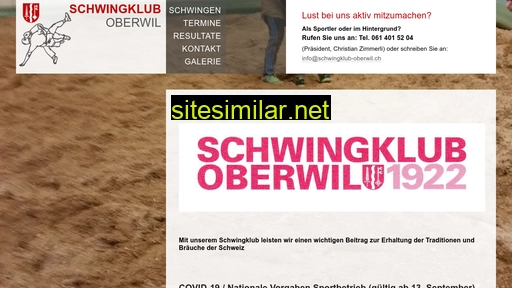 schwingklub-oberwil.ch alternative sites